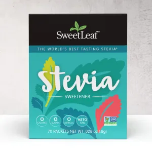 Sweet Leaf Stevia Normal Sweetener 70 Ct 2oz