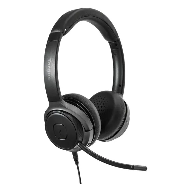 Targus Aeh104gl - Headset - On-Ear - Convertible - Bluetooth - Wireless, Wired - 3.5 Mm Jack - Noise Isolating - Black