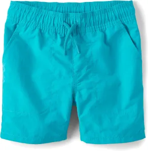The Children's Place Boys' Quick Dry Pull on Jogger Shorts 5.5"