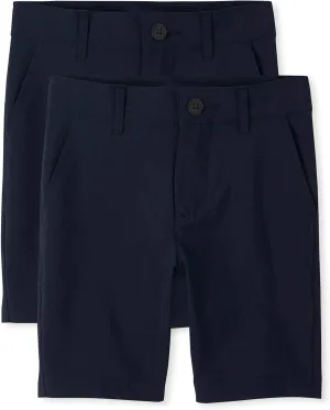The Children's Place Boys' Uniform Quick Dry Jogger Shorts