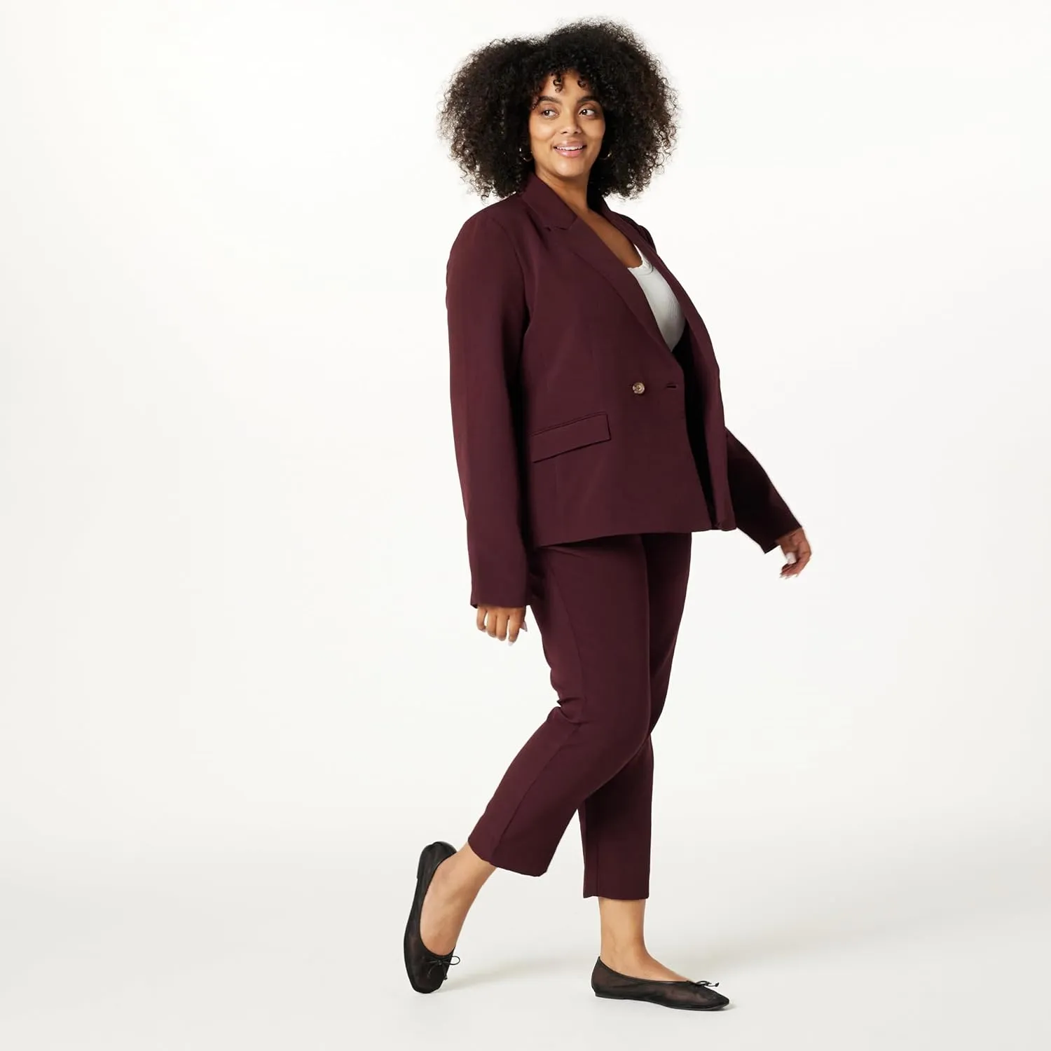 The Drop Women's Jones Classic Slim Blazer