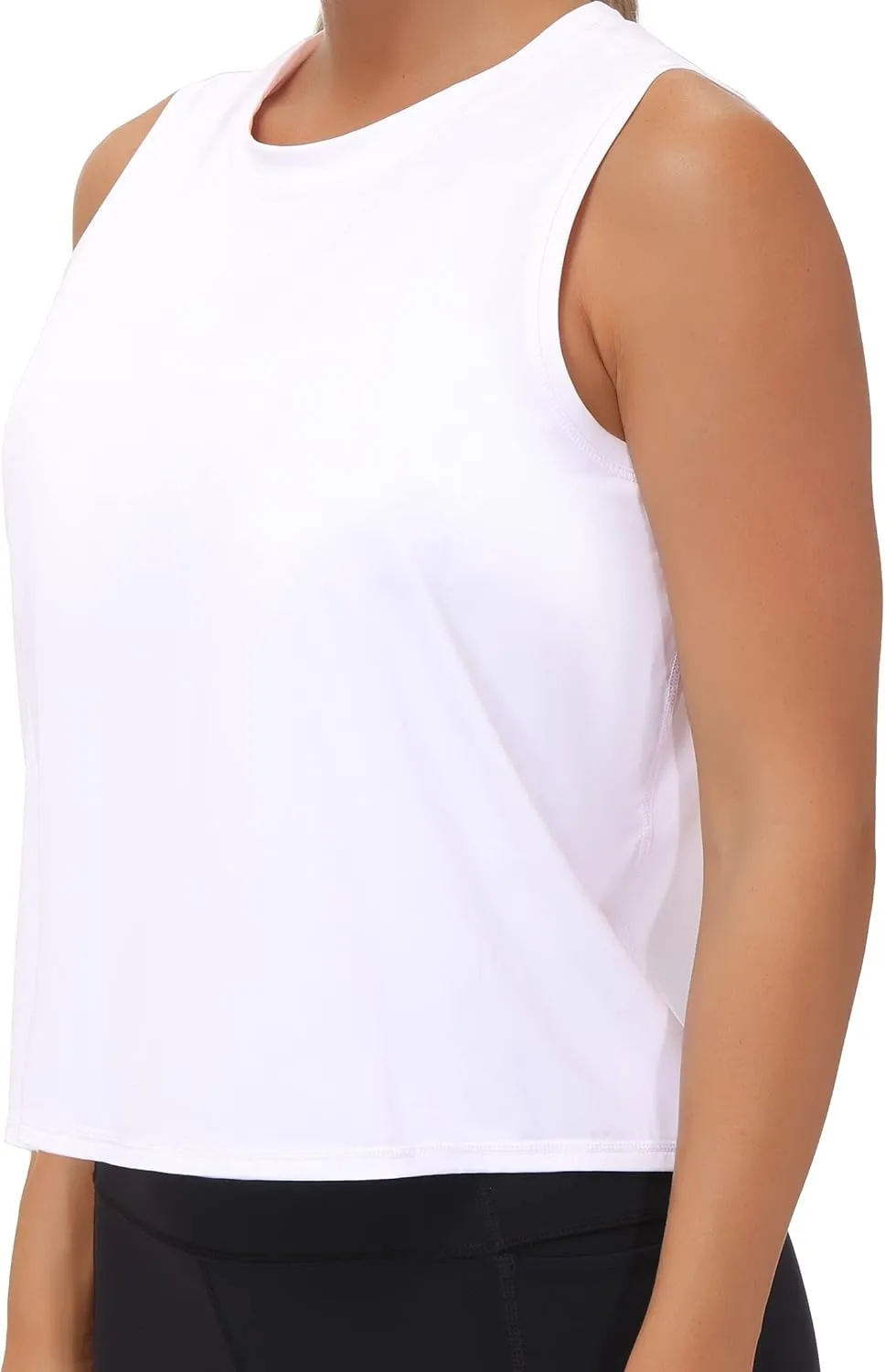 THE GYM PEOPLE Women's Workout Tops in Ice Silk Quick Dry Sleeveless