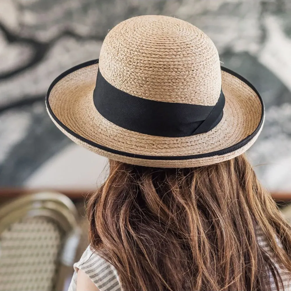Tilley Hats Rebecca Raffia Straw Sun Hat - Natural