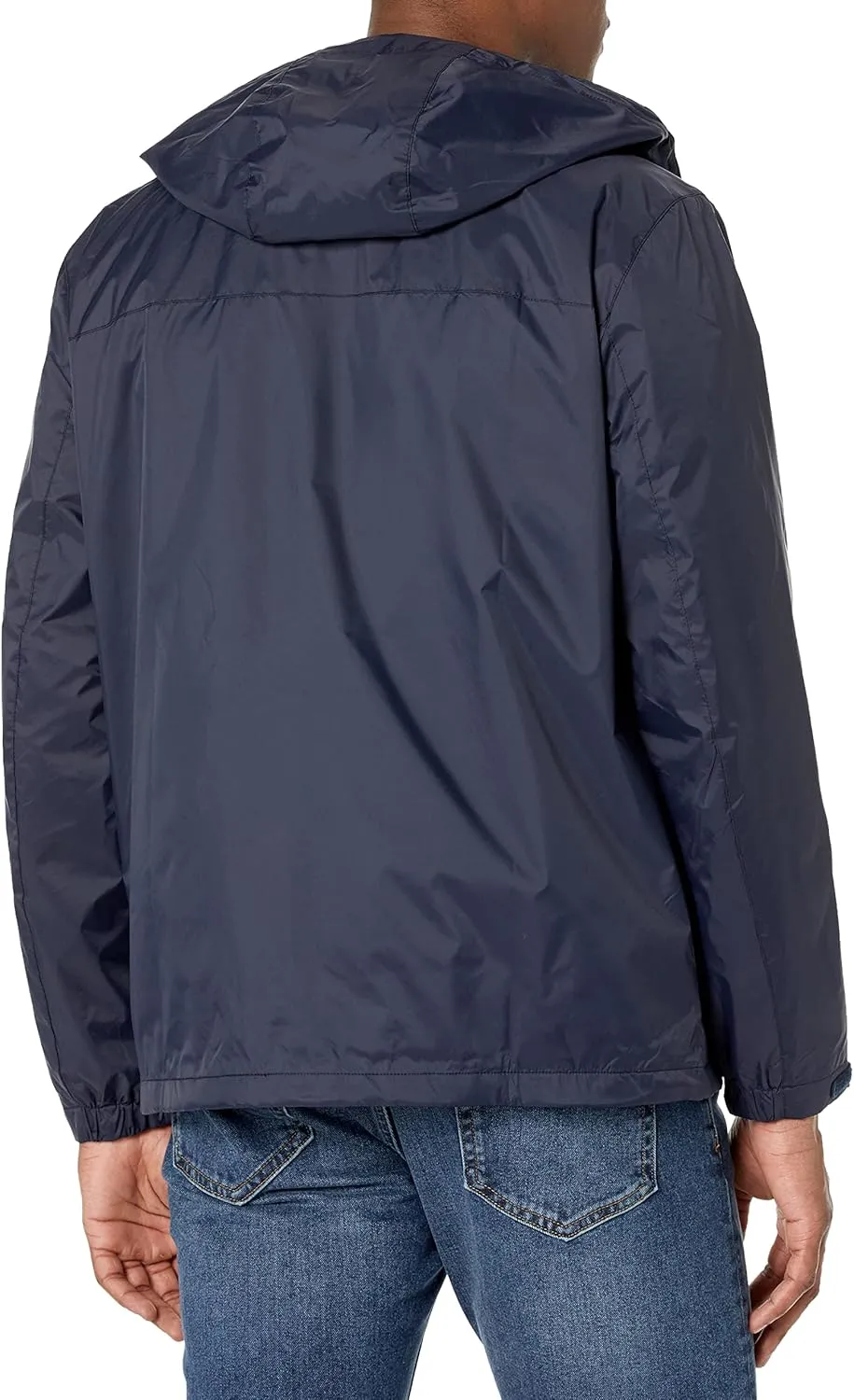 Tommy Hilfiger Men's Lightweight Breathable Waterproof Hooded Jacket