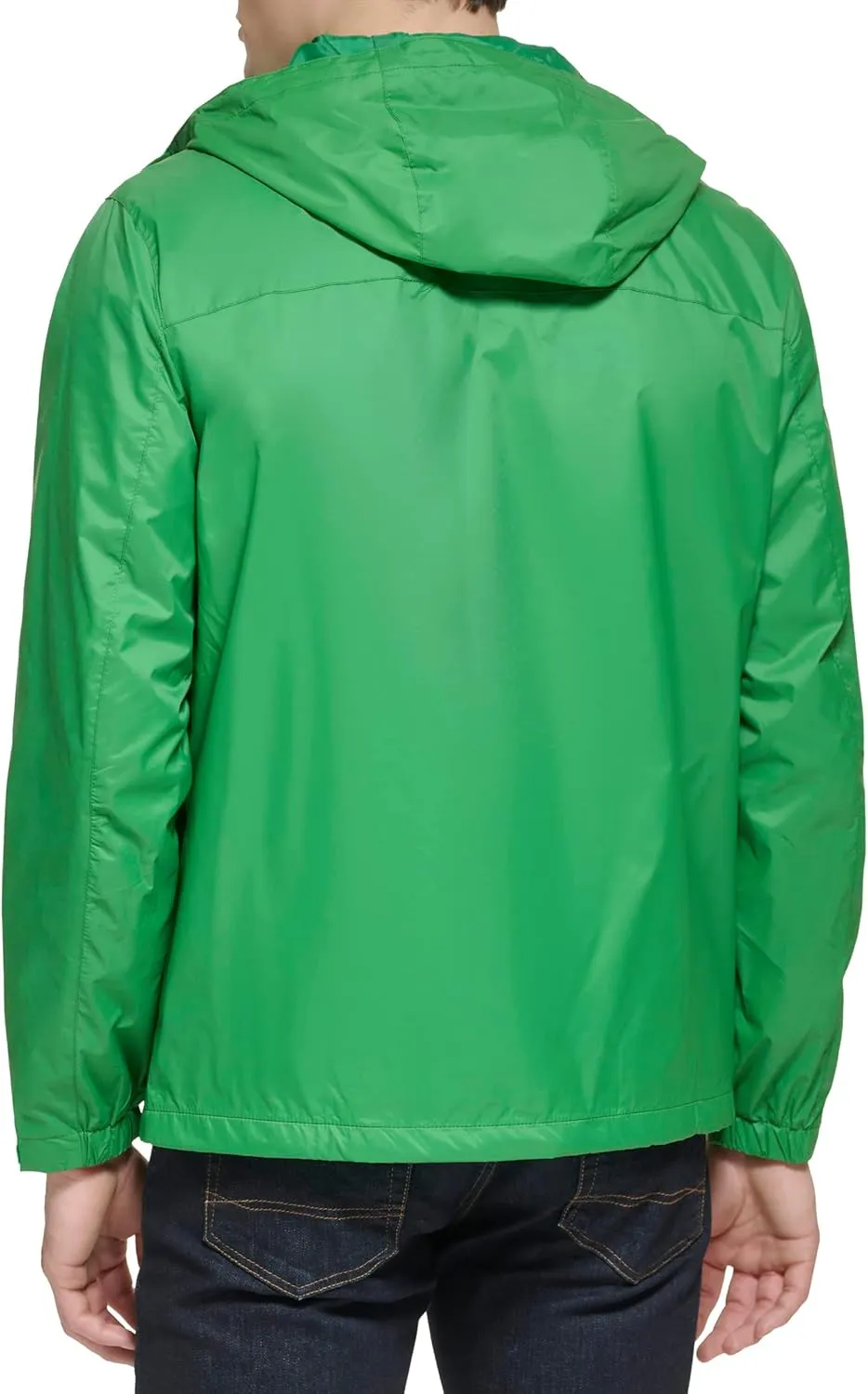 Tommy Hilfiger Men's Lightweight Breathable Waterproof Hooded Jacket