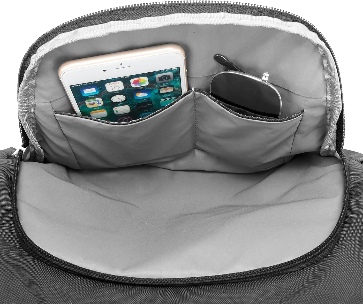 Travelon Anti-theft Classic Crossbody Bucket Bag