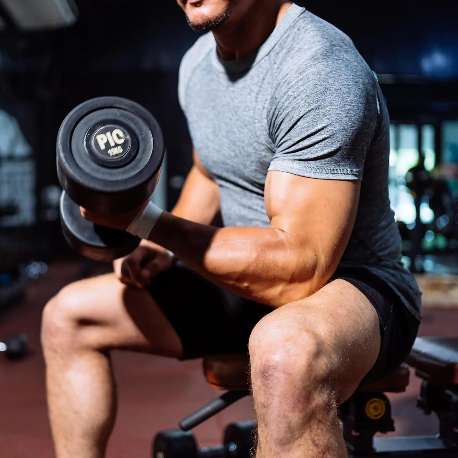 TVKSOM Workout Shirts for Men Pack Quick Dry Moisture Wicking Shirts for Men Gym Athletic Exercise Short Sleeve Tee Tops