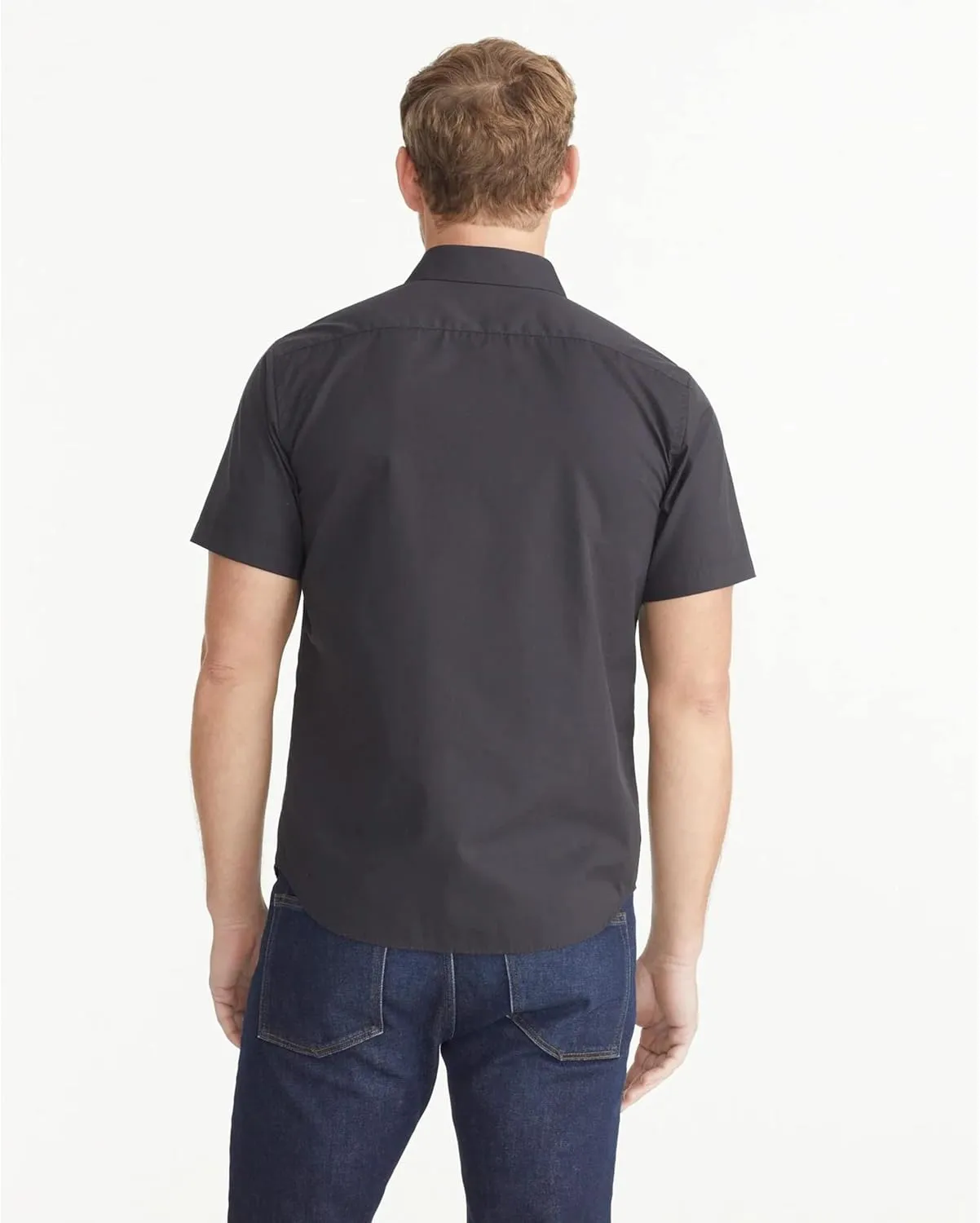 UNTUCKit Sangiovese - Untucked Shirt for Men, Long Sleeve, Wrinkle-Free, Regular Fit