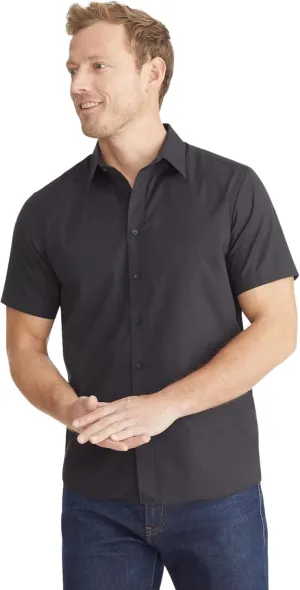 UNTUCKit Sangiovese - Untucked Shirt for Men, Long Sleeve, Wrinkle-Free, Regular Fit