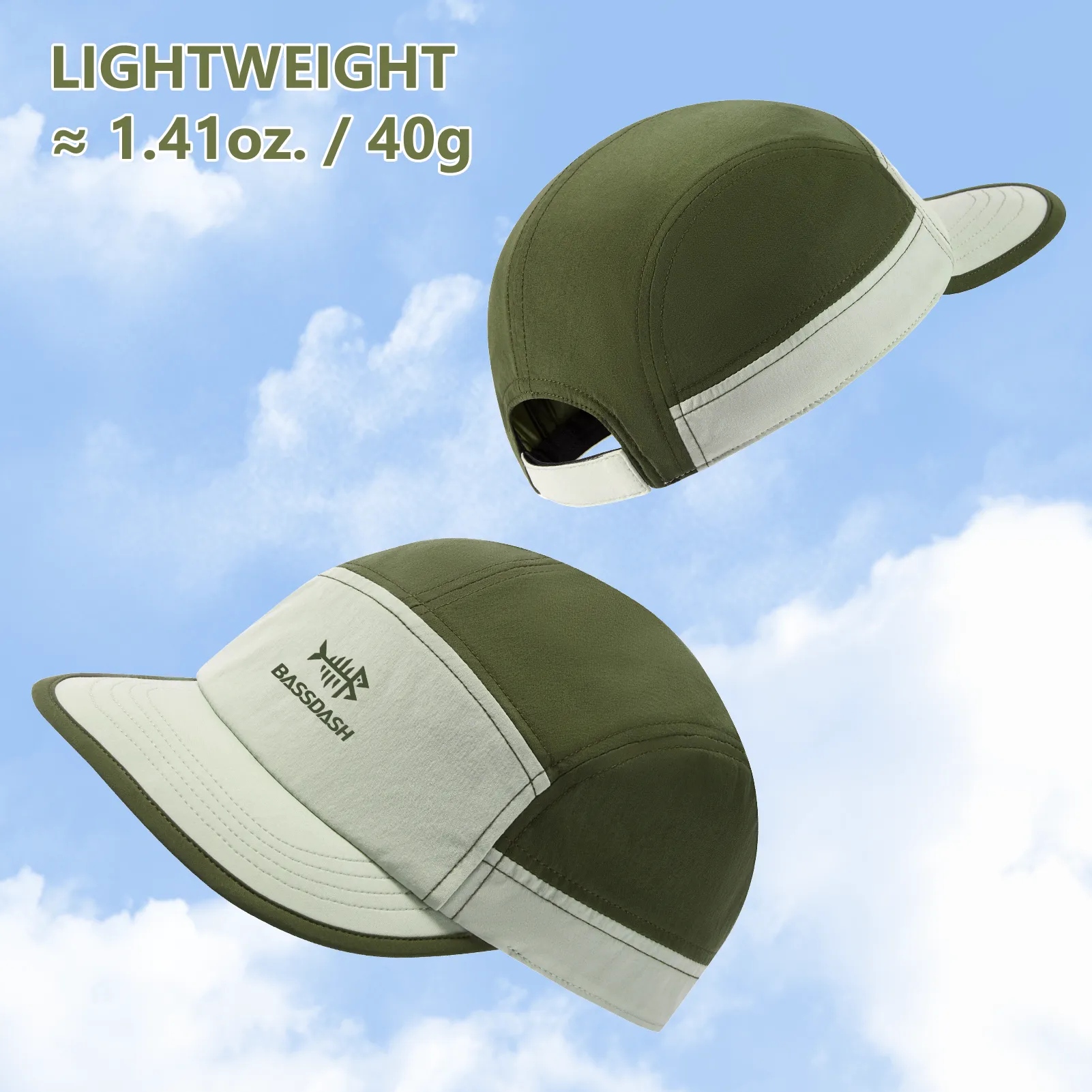 UPF 50  Ultralight Soft Quick Dry Hat