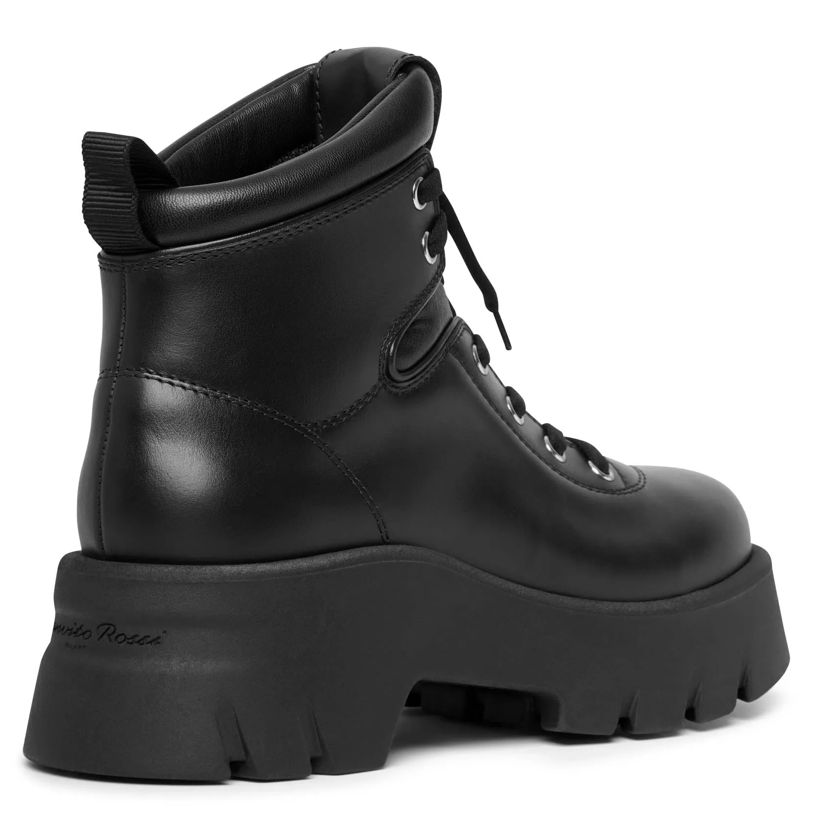 Vancoucer black leather boots