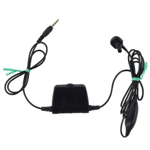 Verizon Milicom In-Ear (3.5mm) Smart 2-in-1 Ear Phone/PTT Headset (iOS Model)