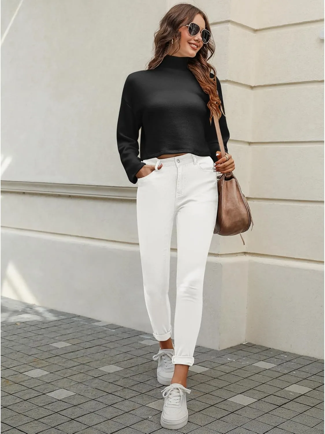 Vetinee Skinny Jeans for Women High Waisted Slim Fit Trendy Classic Stretchy Denim Pants Jean Leggings Jeggings Pockets