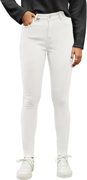 Vetinee Skinny Jeans for Women High Waisted Slim Fit Trendy Classic Stretchy Denim Pants Jean Leggings Jeggings Pockets