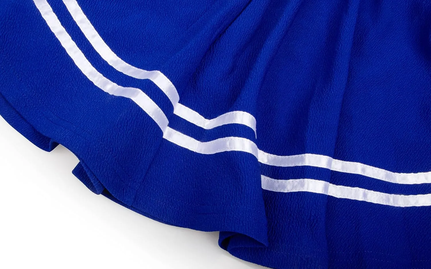 Women's Basic Versatile Stretchy Flared Pleated Mini Short Skater Skirt with Lining Shorts