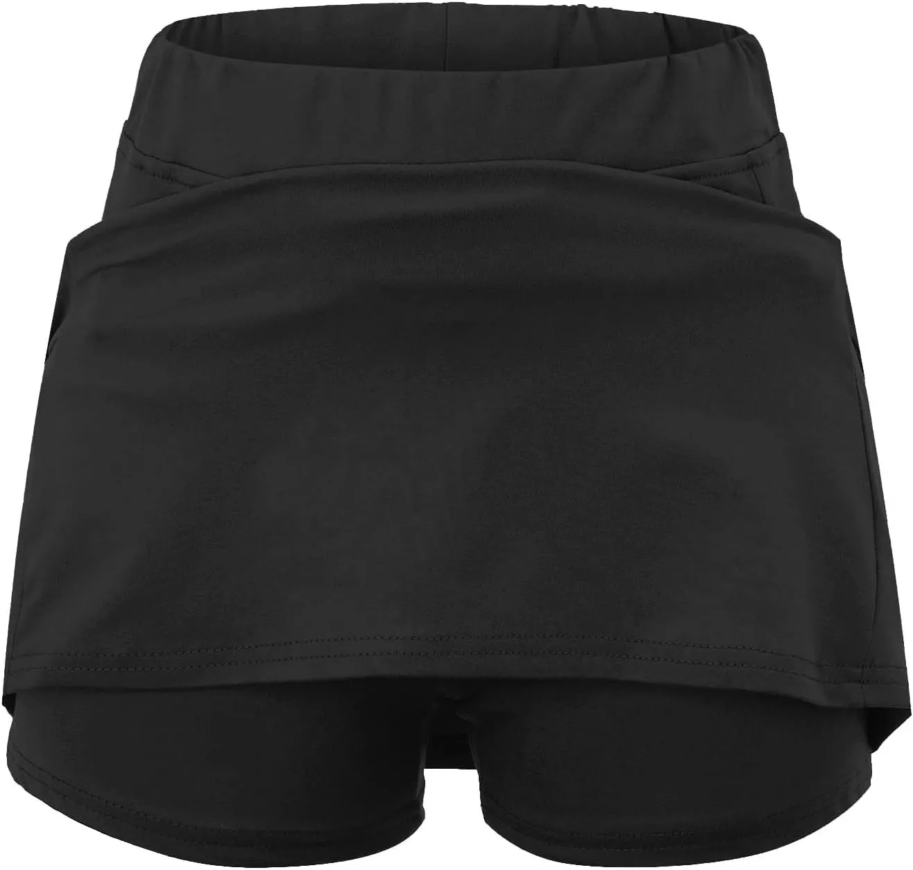 Women's Basic Versatile Stretchy Solid Flared Casual Mini Skort 2025, S-5XL