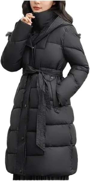 Women's Down Cotton Jacket Korean Version Versatile Cotton Padded Outerwear Slim Winter Parka Coat