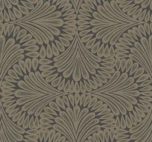 York CA1501 Cabaret Black Metallic Wallpaper